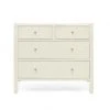 Made Goods Jarin 36" Dresser White Faux Belgian LInen New Arrivals