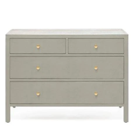Made Goods Jarin 48" Dresser Light Gray Faux Belgian Linen 3 Made Goods Jarin 48" Dresser Light Gray Faux Belgian Linen