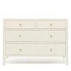 Made Goods New Arrivals Jarin 48" Dresser White Faux Belgian Linen 1 Made Goods New Arrivals Jarin 48" Dresser White Faux Belgian Linen
