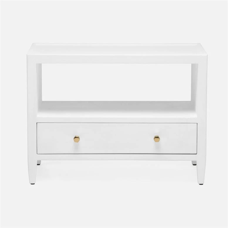Made Goods Jarin Low Double Nightstand Designer White New Arrivals 5 Made Goods Jarin Low Double Nightstand Designer White New Arrivals