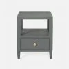 Made Goods Jarin Low Single Nightstand Graphite Faux Belgian Linen New Arrivals 2 Made Goods Jarin Low Single Nightstand Graphite Faux Belgian Linen New Arrivals