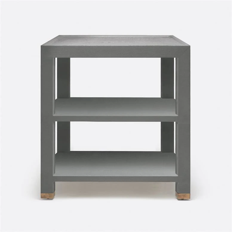 Made Goods Jarin Side Table Graphite Belgian Faux Linen 3 Made Goods Jarin Side Table Graphite Belgian Faux Linen