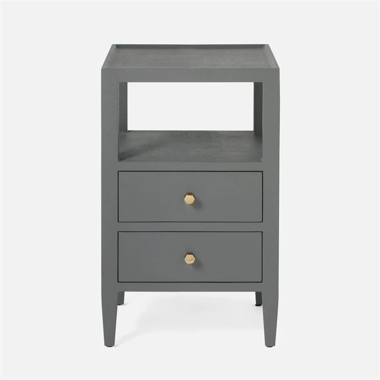 Made Goods Jarin Single Nightstand Graphite Faux Belgian Linen New Arrivals 3 Made Goods Jarin Single Nightstand Graphite Faux Belgian Linen New Arrivals