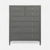 Made Goods Jarin Tallboy Graphite Faux Belgian Linen 2 Made Goods Jarin Tallboy Graphite Faux Belgian Linen
