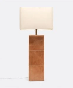 Made Goods Jude Lamp Camel Leather New Arrivals