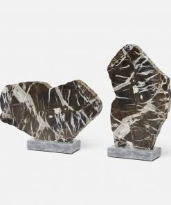 Made Goods Kalani Sculpture Nero Marble Romblon Stone New Arrivals