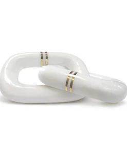 Made Goods Kelton Sculpture White Stone New Arrivals