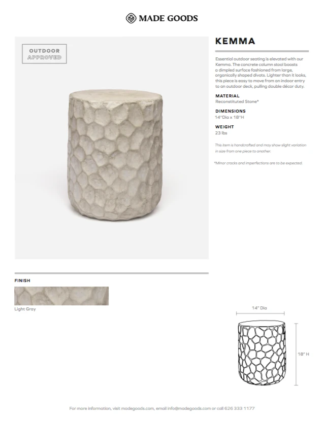 Made Goods New Arrivals Kemma Stool 5 Made Goods New Arrivals Kemma Stool