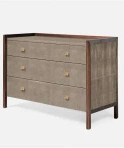 Made Goods Kennedy 48" Dresser Castor Grey And Walnut