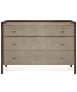 Made Goods Kennedy 48" Dresser Castor Grey And Walnut