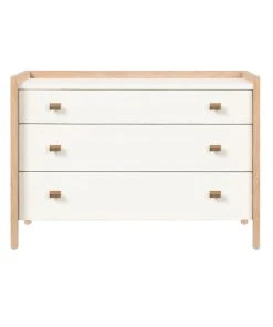 Made Goods Kennedy 48" Dresser Pristine And Light Bleached Oak