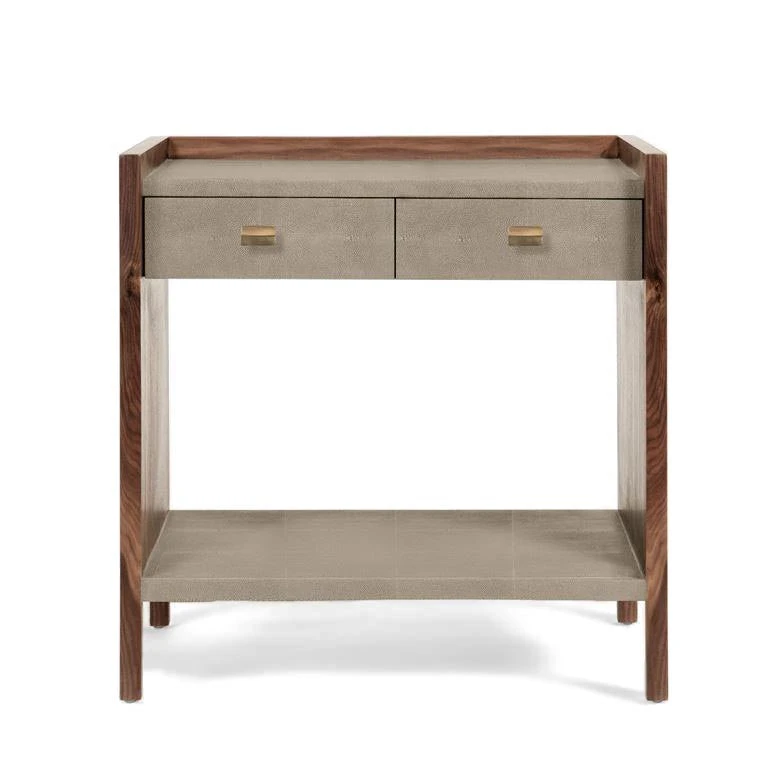 Made Goods Kennedy Double Nightstand Castor Gray And Walnut 4 Made Goods Kennedy Double Nightstand Castor Gray And Walnut