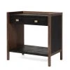 Made Goods Kennedy Double Nightstand Black And Walnut New Arrivals 1 Made Goods Kennedy Double Nightstand Black And Walnut New Arrivals