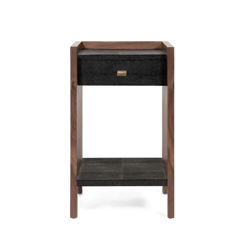 Made Goods Kennedy Single Nightstand Black And Walnut 4 Made Goods Kennedy Single Nightstand Black And Walnut