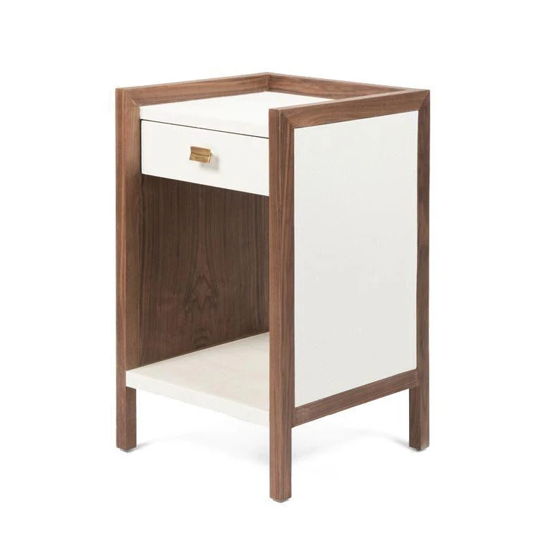 Made Goods Kennedy Single Nightstand Pristine And Walnut New Arrivals 3 Made Goods Kennedy Single Nightstand Pristine And Walnut New Arrivals