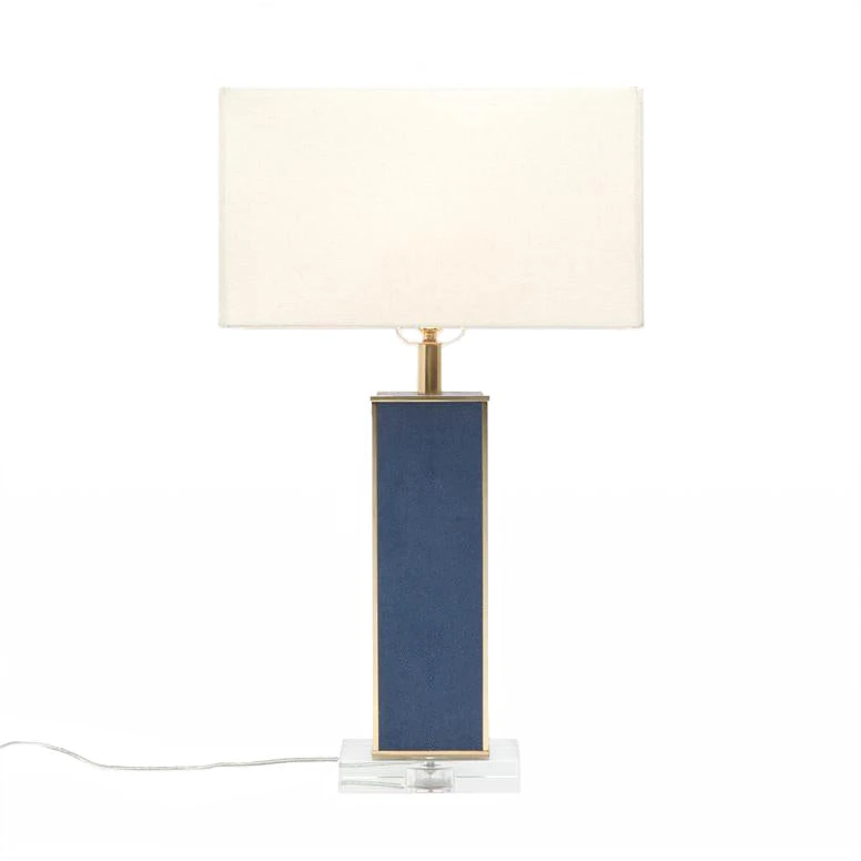 Made Goods Kingston Table Lamp Navy Faux Shagreen New Arrivals 3 Made Goods Kingston Table Lamp Navy Faux Shagreen New Arrivals