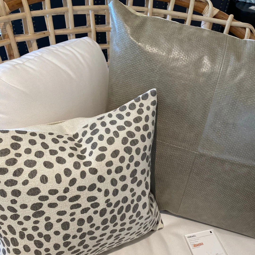 Made Goods Kody Square Pillow Set Storm Leather 4 Made Goods Kody Square Pillow Set Storm Leather