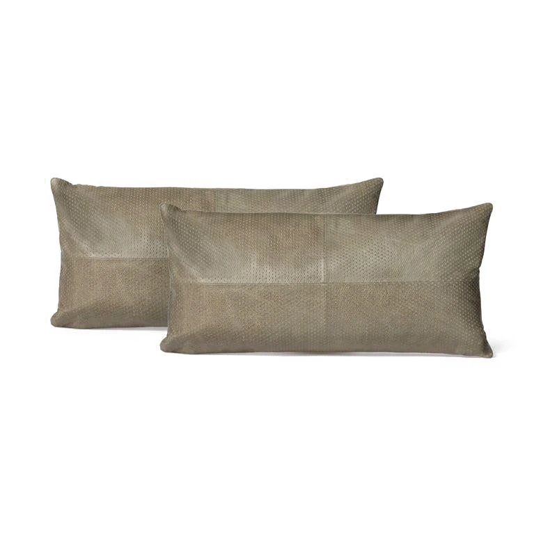 Made Goods Kody Lumbar Pillow Set Storm Leather 3 Made Goods Kody Lumbar Pillow Set Storm Leather