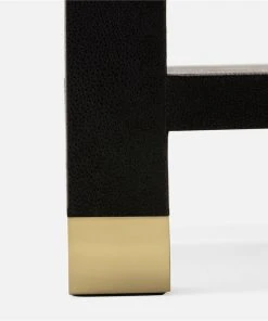 Made Goods Lafeu Side Table Single And Double Black Realistic Faux Shagreen New Arrivals 10 Made Goods Lafeu Side Table Single And Double Black Realistic Faux Shagreen New Arrivals
