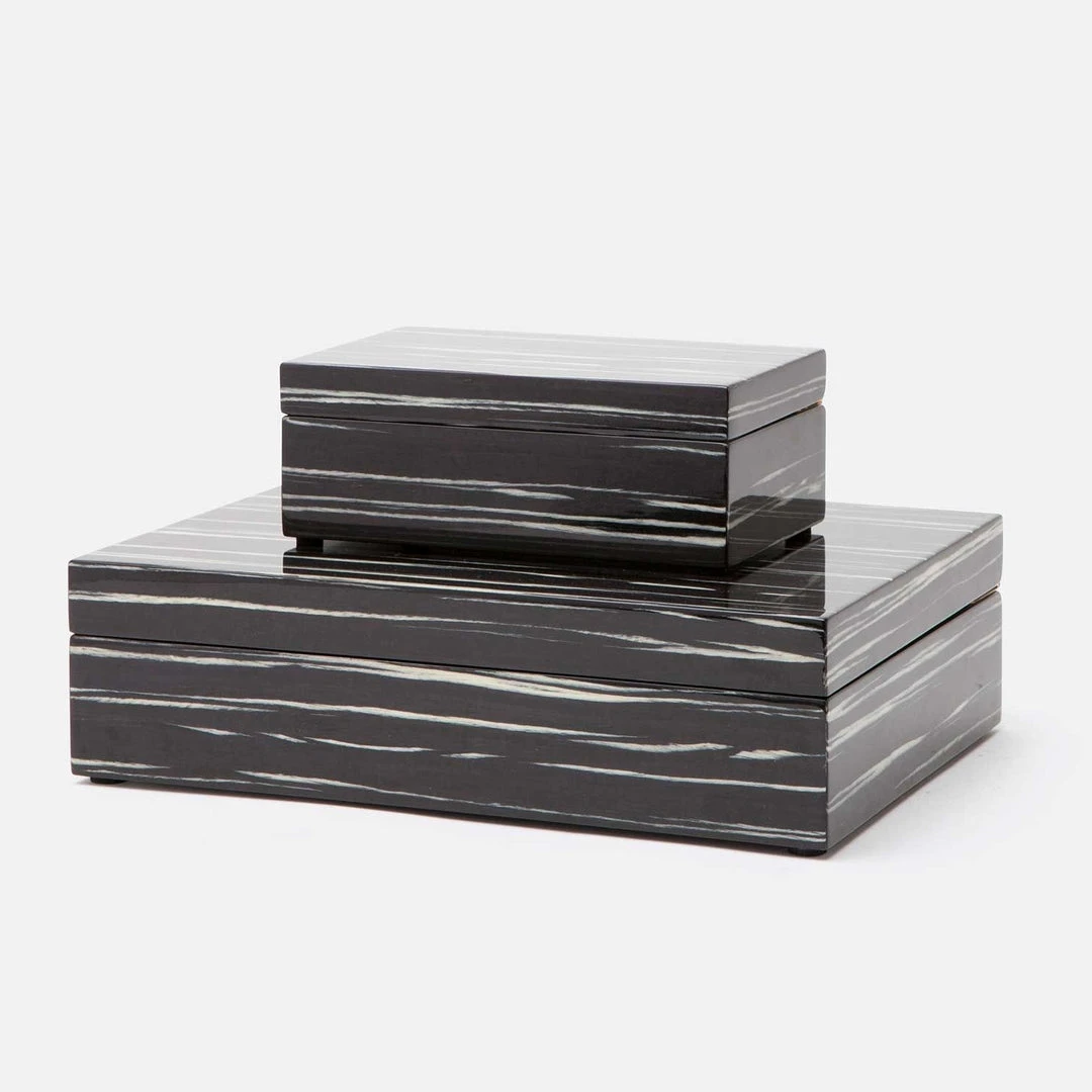 Made Goods Laria Box Set Black And White Lacquer New Arrivals 3 Made Goods Laria Box Set Black And White Lacquer New Arrivals