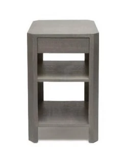 Made Goods New Arrivals Lena Single Nightstand Seal Faux Raffia