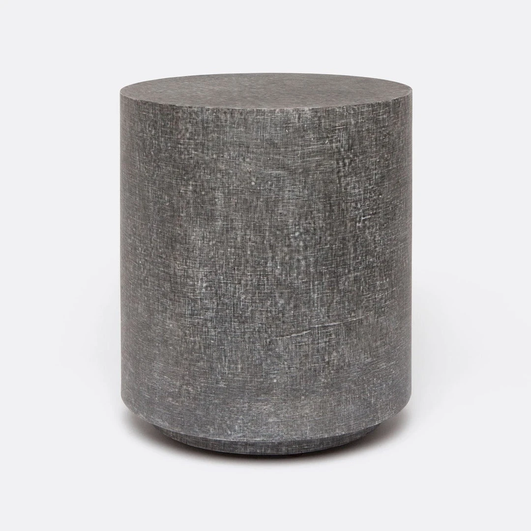 Made Goods New Arrivals Leonia Stool Charcoal Faux Linen 3 Made Goods New Arrivals Leonia Stool Charcoal Faux Linen