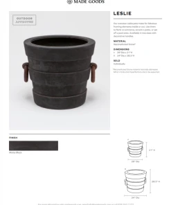 Made Goods New Arrivals Leslie Planter Large
