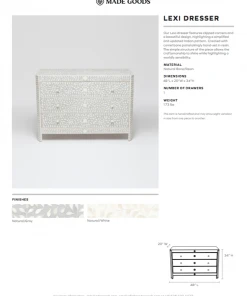 Made Goods Lexi Dresser Natural Bone And Gray Resin 7 Made Goods Lexi Dresser Natural Bone And Gray Resin