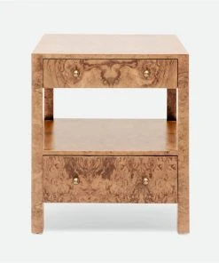 Made Goods New Arrivals Lindsey Mid-Size Nightstand Olive Ash Veneer