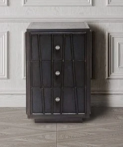 Made Goods New Arrivals Lorenz Single Nightstand Zinc