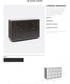 Made Goods New Arrivals Lorenz Dresser Zinc 9 Made Goods New Arrivals Lorenz Dresser Zinc