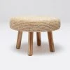 Made Goods New Arrivals Luna Stool Large Bleached Raffia 2 Made Goods New Arrivals Luna Stool Large Bleached Raffia