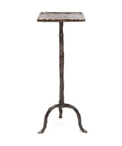 Made Goods New Arrivals Maddy Drinks Table Bronze Twisted Iron
