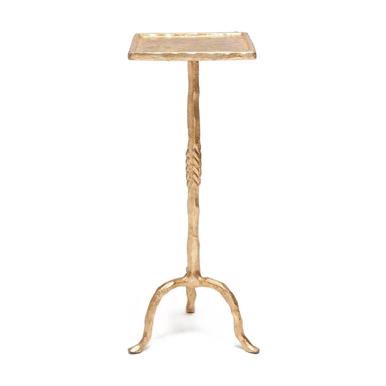 Made Goods New Arrivals Maddy Drinks Table Gold Twisted Iron 3 Made Goods New Arrivals Maddy Drinks Table Gold Twisted Iron