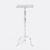 Made Goods New Arrivals Maddy Drinks Table Silver Twisted Iron 1 Made Goods New Arrivals Maddy Drinks Table Silver Twisted Iron
