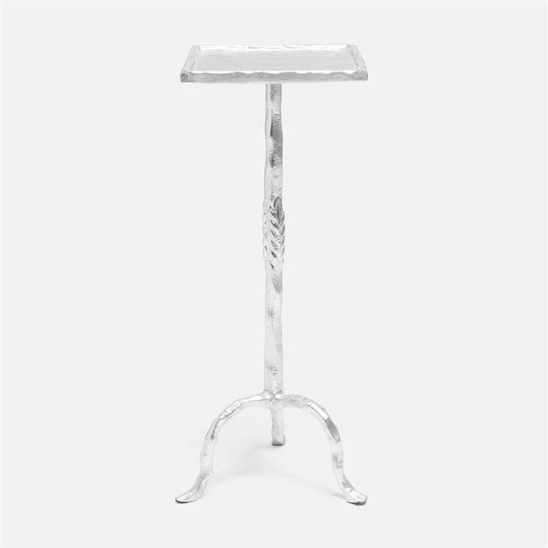 Made Goods New Arrivals Maddy Drinks Table Silver Twisted Iron 3 Made Goods New Arrivals Maddy Drinks Table Silver Twisted Iron