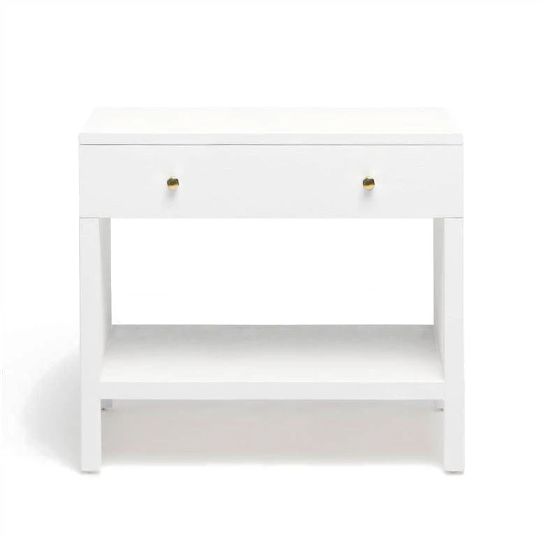Made Goods Maris Double Nightstand Designer White Faux Belgian Linen New Arrivals 3 Made Goods Maris Double Nightstand Designer White Faux Belgian Linen New Arrivals