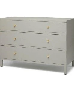 Made Goods Maris Dresser Light Grey Faux Belgian Linen