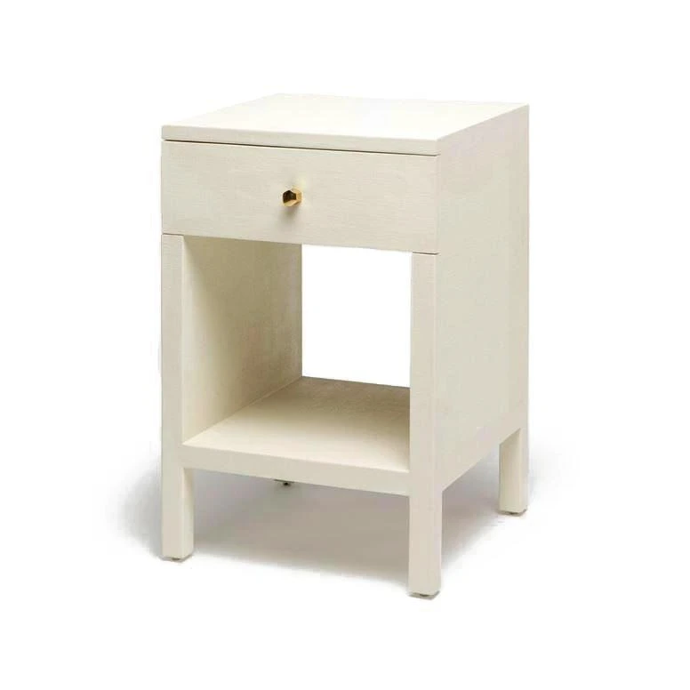 Made Goods Maris Single Nightstand White Faux Belgian Linen 3 Made Goods Maris Single Nightstand White Faux Belgian Linen