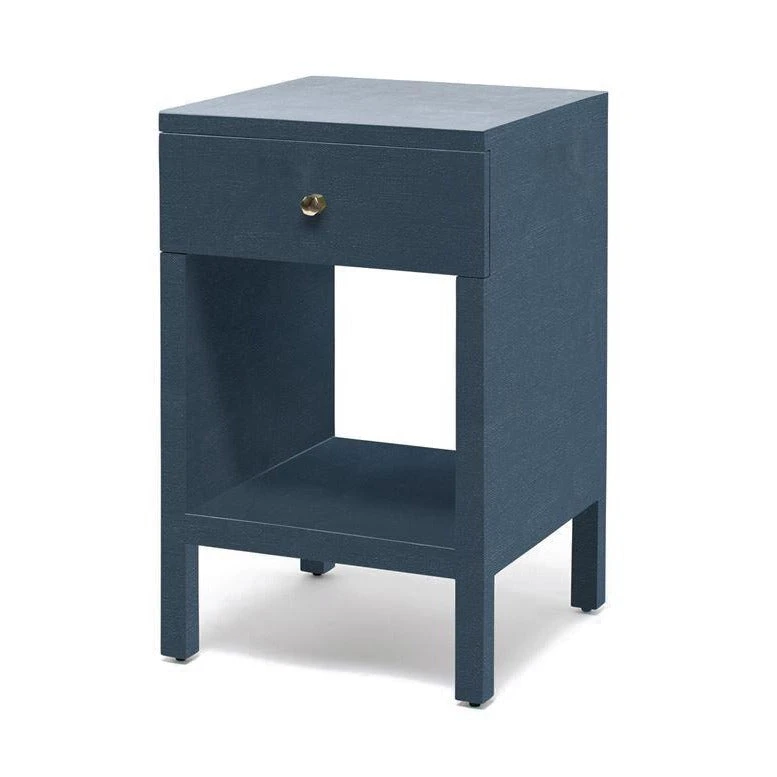 Made Goods New Arrivals Maris Single Nightstand True Navy Faux Belgian Linen 3 Made Goods New Arrivals Maris Single Nightstand True Navy Faux Belgian Linen