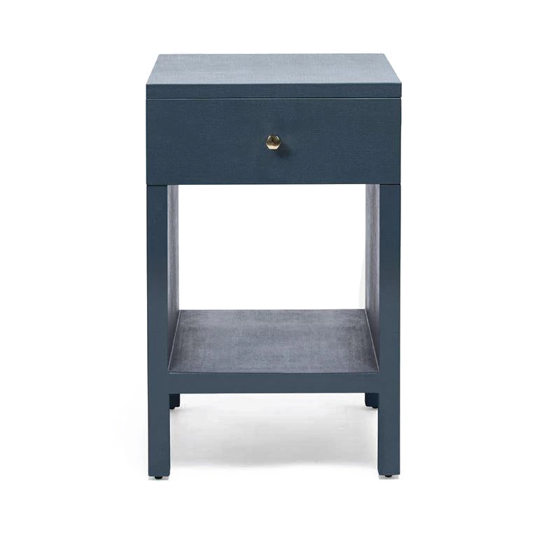 Made Goods New Arrivals Maris Single Nightstand True Navy Faux Belgian Linen 4 Made Goods New Arrivals Maris Single Nightstand True Navy Faux Belgian Linen