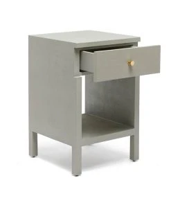 Made Goods New Arrivals Maris Single Nightstand Light Grey Faux Belgian Linen 10 Made Goods New Arrivals Maris Single Nightstand Light Grey Faux Belgian Linen