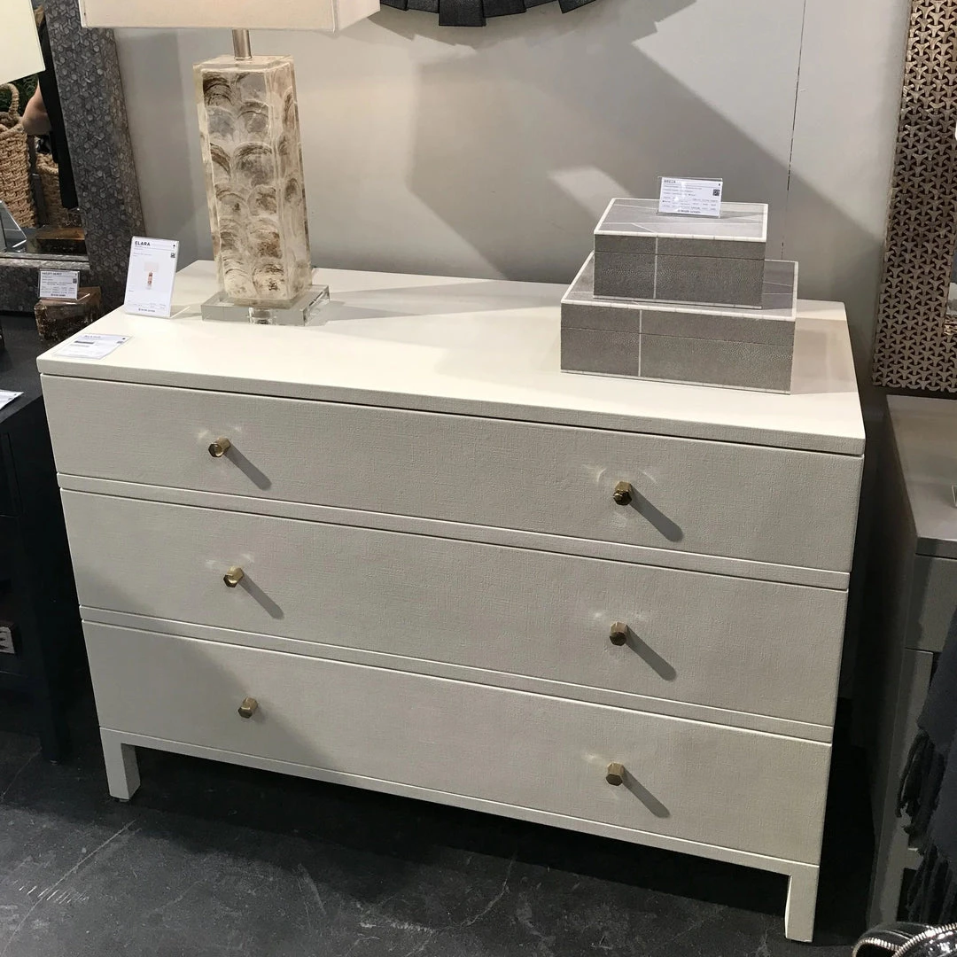 Made Goods New Arrivals Maris Dresser White Faux Belgian Linen 4 Made Goods New Arrivals Maris Dresser White Faux Belgian Linen