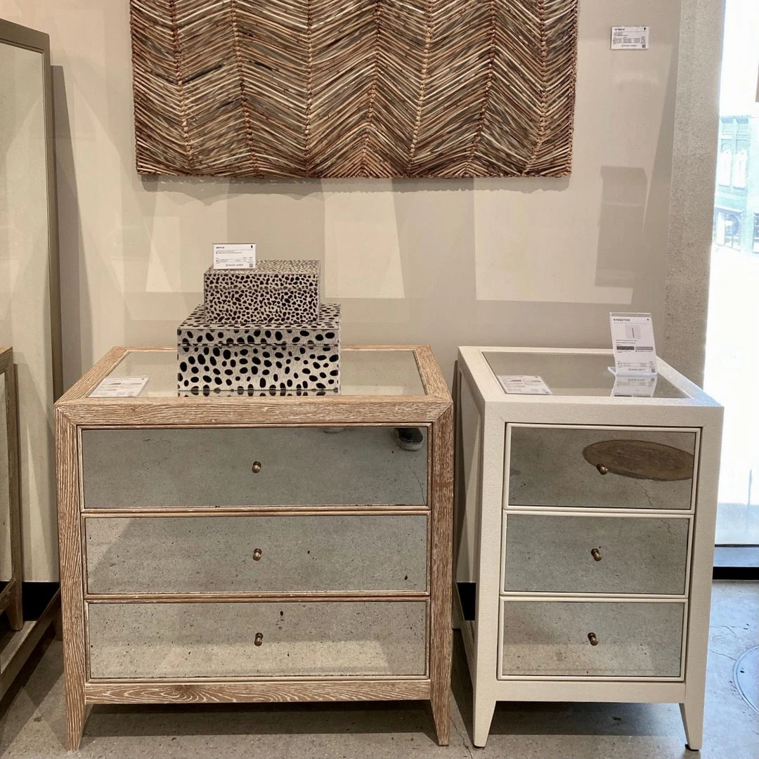 Made Goods Mia Single Nightstand French Gray Vintage Faux Shagreen New Arrivals 6 Made Goods Mia Single Nightstand French Gray Vintage Faux Shagreen New Arrivals