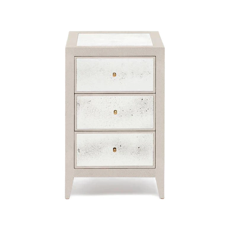 Made Goods Mia Single Nightstand French Gray Vintage Faux Shagreen New Arrivals 7 Made Goods Mia Single Nightstand French Gray Vintage Faux Shagreen New Arrivals