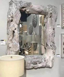 Made Goods Milo Mirror Whitewashed Driftwood