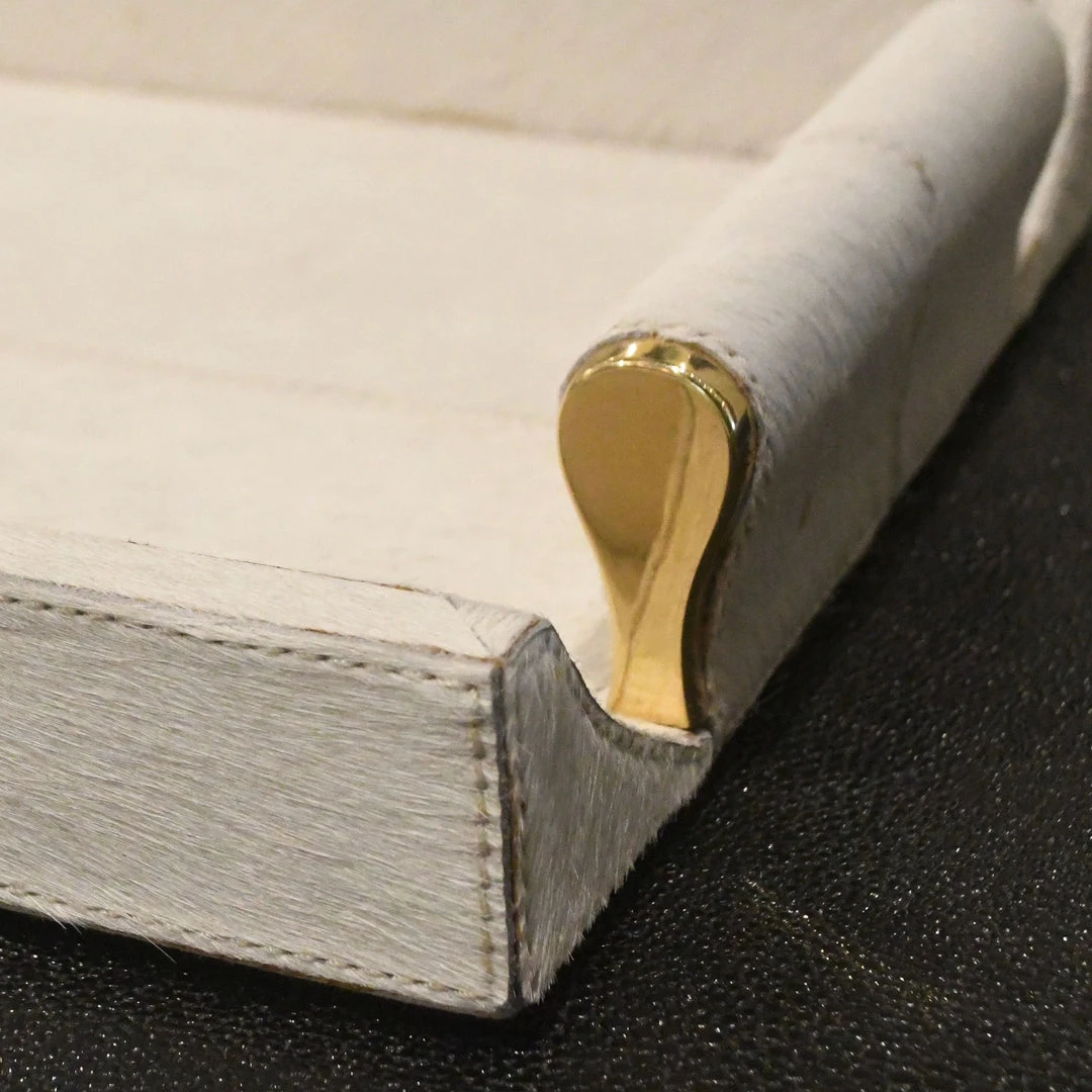 Made Goods New Arrivals Nate Tray Set White Hair On Hide 4 Made Goods New Arrivals Nate Tray Set White Hair On Hide