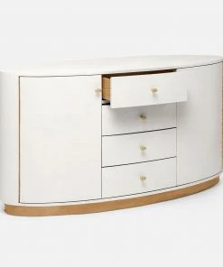 Made Goods Nerine Buffet Pristine Vintage Faux Shagreen And Brass New Arrivals 12 Made Goods Nerine Buffet Pristine Vintage Faux Shagreen And Brass New Arrivals