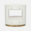 Made Goods Nerine Double Nightstand Gold