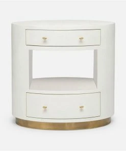 Made Goods Nerine Double Nightstand Gold